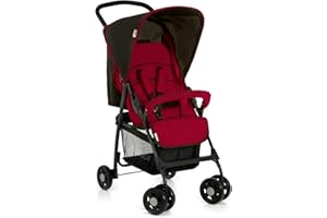 Hauck Passeggino Sport - Passeggino Leggero 5.9 kg - Passeggino Compatto, Pieghevole e Piccolo - Reclinabile, Cappotta Parasole e Grande Cesto Portaoggetti - Caviar Tango