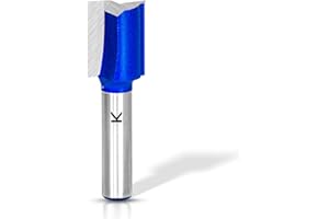 ASNOMY Juego de brocas de ranura de 15 mm con vástago de 8 mm, brocas de fresado de carburo para router, juego de brocas de madera rectas, herramienta de fresado para carpintería