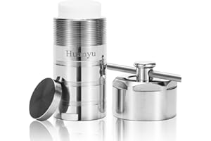 Huanyu Hydrothermale synthèse autoclave Réacteur avec PTFE doublé Cuve pour Lab (personnalisable) (50ml)