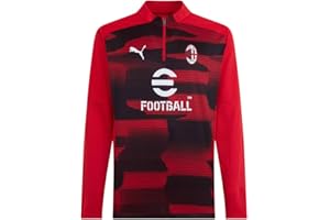 ACM 1899 Maglia Prematch con Zip A 1/4 Maglietta Stagione 2024/25, Adulto Unisex Unisex - Adulto
