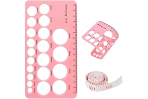 JIAMAOHUA Nipple Ruler,Nipple Rulers for Flange Sizing Measurement Tool,Flange Measuring Tool Breast,Silicone & Soft Flange Size Measure for Nipples,Flange Measuring Tool Breast Pump Sizing Tool for New Mother