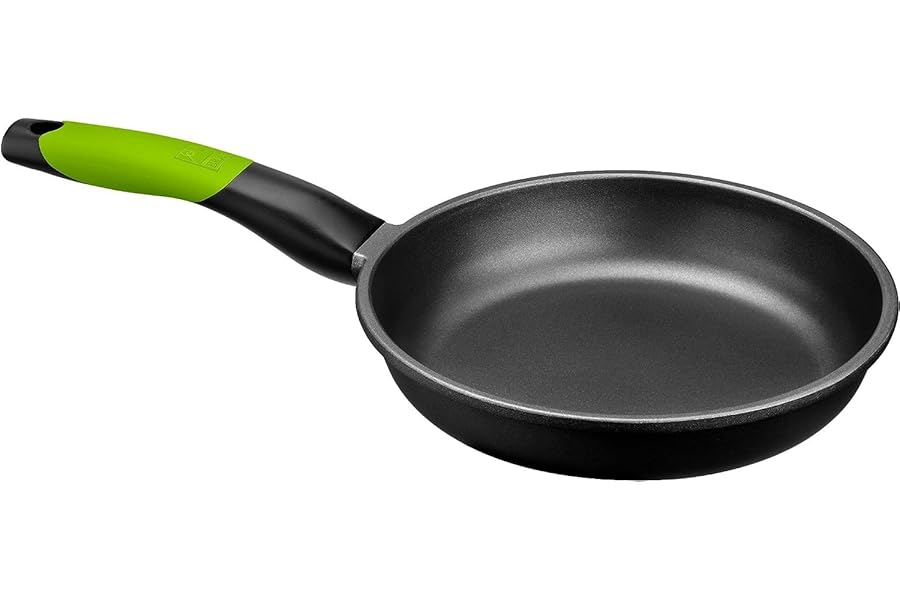 BRA Prior | Sartén, 20 cm, aluminio fundido con antiadherente, apto para todo tipo de cocinas incluida inducción