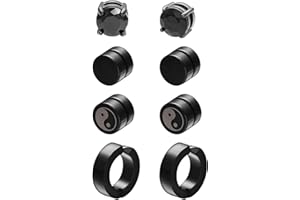 Asienice Gold Plated Feather Earring Hypoallergenic Earrings Huggie Earrings Dangle Earrings for Men and Women, Stainless Steel, No Gemstone, Stainless Steel, No Gemstone