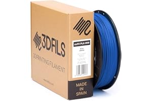 3DFILS - Filamento PLA para impresión 3D esFil PLA INGEO 3D850: 1.75 mm, 1 Kg, Azul Eléctrico