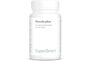 Macula Plus - Complément alimentaire pour la Vision - Soutien de la Macula - Santé Oculaire - Fatigue Oculaire - Lutéine et Zéaxanthine – 60 softgels – SuperSmart