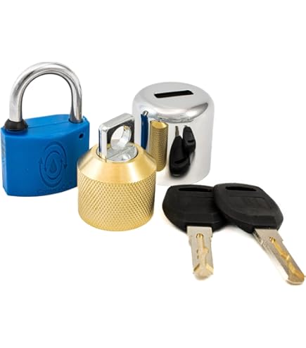 Smseace Gate Valve Lockout Device Suited For 2.5-5in Gate Valve Handles Gate Valve Lockout Water Spigot Lock For Outdoor Faucet Water Spigot Faucet Devices - View #9