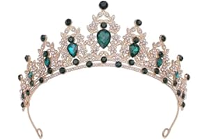 DECENTRALAND Tiara de boda con diamantes de imitación de cristal para novia, boda, princesa, reina, coronación, fiesta de cumpleaños, corona plateada, para niñas y mujeres, carnaval, fiesta de vacaciones,