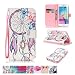 Produktbild Galaxy S6 Edge Fall, firefish [Ständer] [/Cash Slots] Impact Dispersion PU Leder Brieftasche Flip Cover mit Handschlaufe für Samsung Galaxy S6 Edge Samsung Galaxy S6 Edge Dream