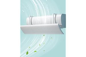 CHOCHOYAH Deflector de aire acondicionado, Deflector de aire acondicionado ajustable, Deflector de aire acondicionado universal, deflectores de aire acondicionado para casa/oficina, mujeres embarazadas,