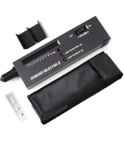 Tester Per Diamanti YWNYT Penna , Professionale Per Gioielli, Selettore Elettronico Di Diamanti, Penna , Con Lenti D'ingrandimento 30X 60X, Mini LED Pieghevole Tester Diamanti Professionale - 6