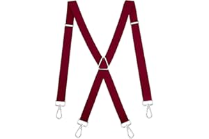 KEAHND Tirantes Para Pantalones Hombre,Tirantes Hombre,Tirantes Mujer,Men's Braces,Tirantes Negros Hombre,Tirantes De Trabajo,Tirantes Largos,Tirantes De Hombre Para Pantalones,Tirantes Para Mujer,Negro