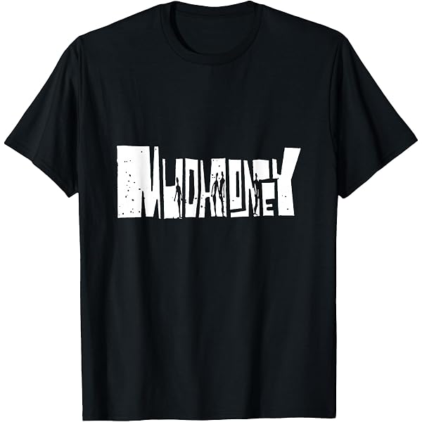 T-shirt Manches Courtes Mudhoney Band Tour - Coton Noir - Taille S à 5XL - Neuf