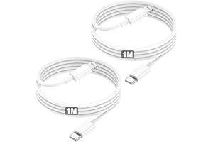 ZMHPJQ 1M iPhone USB C Charger Cable [MFI Certified] 2Pack Type C Fast Charging Cable to Lightning Fast Charger Cables for Apple iPhone14 13 12 Pro Max Mini/11/XS/X/8 Plus/2020 SE/iPad