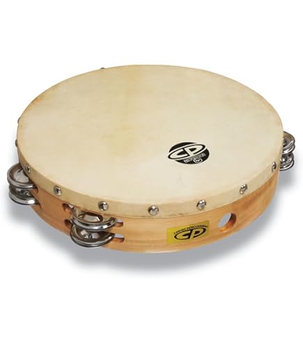 Tamburello LP Latin Percussion 10'' - Legno Accordabile - Doppia Fila - Con Chiave - Foto 5
