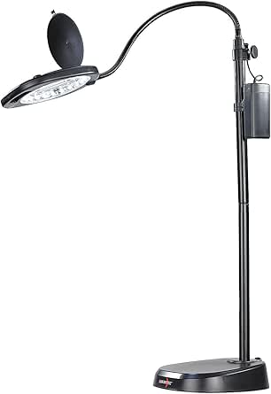 Lunartec 3in1 LED-Schwanenhals-Lupenlampe: Amazon.de: Beleuchtung