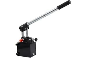 SPARE PARTS HOLLAND Pompe idrauliche manuali ad azione semplice, 12 – 25 – 45 cc, serbatoio olio 1 – 3 – 5 litri (E.W. 12 ccm 1 lt serbatoio)