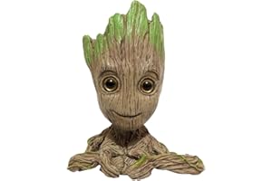 SLOCME Decoración de burbujas de aire Groot para acuario – Bomba de oxígeno de resina para decoración de pecera, con piedra de burbujas de aire para acuario