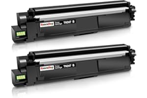 HenceBuy Kompatybilny Brother TN243BK TN-243BK TN247BK TN247 czarny toner TN-243CMYK do Brother DCP-L3510CDW HL-L3210CW HL-L3230CDW MFC-L3710CW MFC-L3750CDW (2 czarne)
