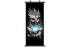 ZPPLD Naruto Poster,Naruto Scroll Posters,Anime Poster Decor for bedroom,Anime Gift Large Wall Scroll Character Manga for Wall Decor 70 * 30cm