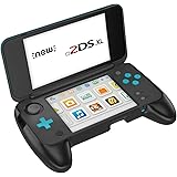 MoKo Kompatibel mit Nintendo New 2DSLL Hand Griff, Anti Rutsch Schützenden Gripp Schutzhülle Hülle Case Cover mit Standfunkti