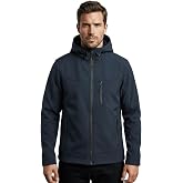 Erkek Mont İ&ccedil;i Polarlı Softshell Mont Su ve R&uuml;zgar Ge&ccedil;irmez Kap&uuml;şonlu Spor Mont