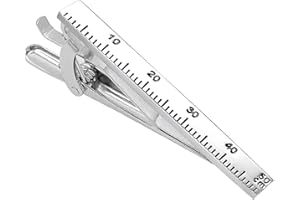 Tidefire Tie Clips for Men Business Tie Clip Personalised Tie Clip Pin Short Style Necktie Clips Tie Bar Clip