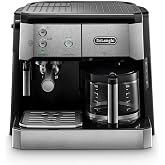 De'Longhi COMBI COFFEE MAK BCO421.S, Silver/Black