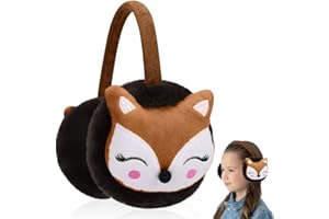 BNGXR Paraorecchie, Copriorecchie per Bambini e Bambine Morbido e Caldo Earmuffs in Peluche Carino Paraorecchie Invernali Moda Cartoon Scaldaorecchie per Esterno Sci Viaggi