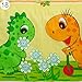 New Baby Nappy Bag / Diaper Stacker for Nursery Cot / Cotbed - Dino Yellow