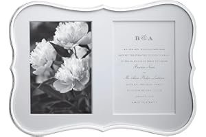 kate spade new york Crown Point Doppelrahmen, 12,7 x 17,8 cm, 1,2 kg, silberfarben