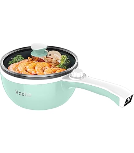 Pentola Elettrica 1,8L Portatile - Cuoci Pasta, Ramen E Vapore In Modo Rapido