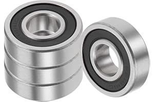 Kozelo 4pz Scanalatura Profonda Sfera Cuscinetti - 12mm x 30mm x 9mm Cromato Acciaio Sfere per Motori Macchina Utensile Riduttori Cuscinetto Uso, Doppio Sigillato ABEC1