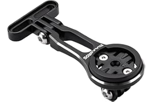 ROCKBROS Bike Computer Mount Bicycle Computer Mount Compatible with Garmin, Bryton,Out Front Mount Handlebar Mount with Adapters Cameras Holder Fits Handlebar within 4cm, 3 Types