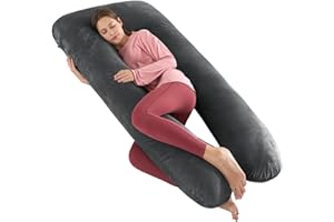 Wndy's Dream 160cm XXXL Schwangerschaftskissen Stillkissen 160cm XXXL U-förmiges Schwangerschaftskörperkissen für große Mütter