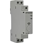 RASMACOR | RLJ-008 WiFi Digital Astronomical Time Switch | Daily/Weekly Clock - Multifunction with WiFi Reserve 1CH 16A | AC/