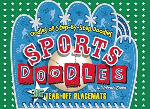 Sports Doodles: Doodle-and-Learn Placemats (Colour & Learn Doodle)