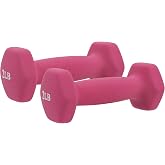 Sunny Health &amp; Fitness Neopren Kaplamalı Altıgen Şekilli Dambıl Kaymaz Fitness Ağırlıkları Ev Spor Salonu Egzersizi, T&uuml;m V&uuml;cu