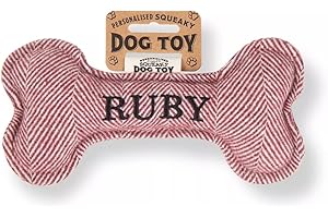 History & Heraldry Squeaky Dog Toy (Ruby)