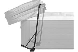 VEVOR Lève-Couverture pour Jacuzzi Spa Baignoire Balnéo, Hauteur Ajustable 80-105 cm Largeur 145-235 cm, Installé en Dessous des Deux Côtés, Adapté à Différentes Tailles de Baignoires Rectangulaires