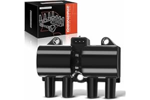 Frankberg 1x Bobine d'allumage Compatible avec Lanos Matiz Evanda Kalos Nubira Rezzo Antara Aveo Captiva Spark Remplacer# 96253555