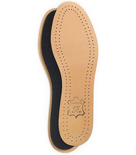 Biped Solette In Pelle Con Vero Sughero Naturale – Solette In Pelle Conciata Al Vegetale - Solette Di Sughero Contro La Sudorazione Dei Piedi - Per Scarpe Da Donna E Da Uomo - Foto 10