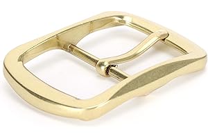 HERCHR Metal Reversible Belt Buckle Replacement 40mm 1.57inch Alloy Belt Buckle Single Prong Square Replacement for Men Women Bags Shoe