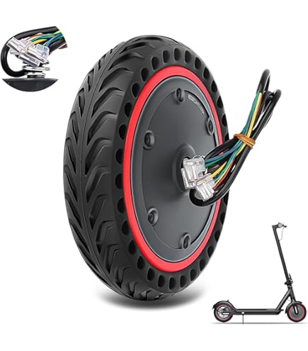 Moteur MONORIM pour trottinette électrique roue arrière avec pneu, roues de trot