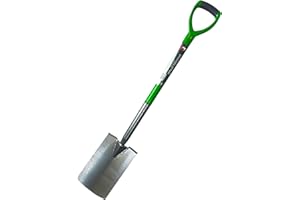 EASY SHOPPING Heavy Duty Garden Digging Spade - Garden Tools Outdoor digging Gardening Accessories, Hand Spade With Durable Plastic D-Handle, Gardening Tools