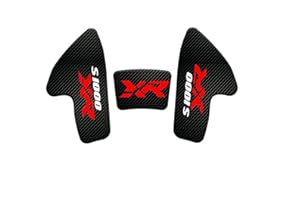 XZMALZYC Zum B.M.W S1000XR 2015-2019 2018 2017 2016 Motorrad Anti Slip Tank Pad Aufkleber Pad Side Gas Knie Griff Protector (Color : 6)