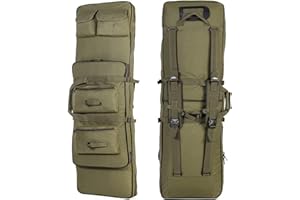DFANCE Funda de Almacenamiento para Escopeta Funda Escopeta Mochila Táctica de Caza para Rifle de Rifle Mochila para Carabina,Duradera,Almacenar o Transportar Rifles Individuales