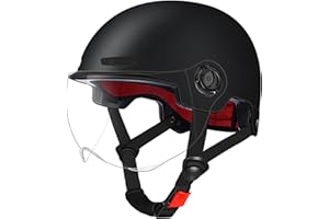 GENIKEER Casque Trottinette Electrique Adulte, Vélo Casquette, Casque Vélo Visière Électrique Pour Hommes Femmes, Casques De Vélo Avec Visière, Casque Skate Adulte, Casque Pour Vélo Électrique,Skateboard,Motos