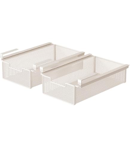 Organisateur Tiroir Coulissant FLCPJGV - Panier Rangement Armoire Chaussettes Sous-Vêtements Noir