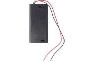 ACCUCELL Battery Holder for 2 x Mignon AA LR6 Batteries with On/Off Switch