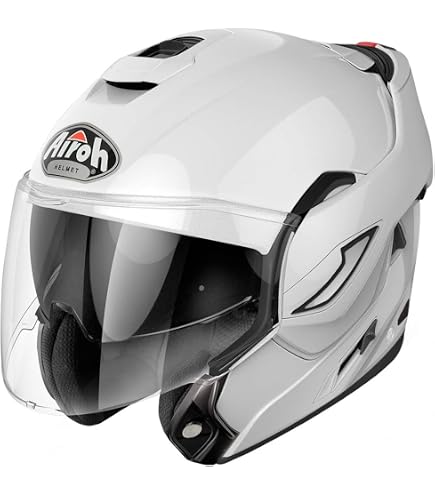 AIROH Casco Modulare REV 19 Colore Anthracite Matt XXL - 2 In 1 Integrale/Jet Con Visiera Parasole